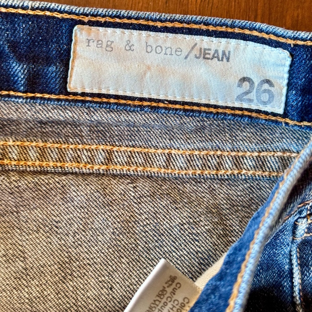 rag & bone The Dre Slim Boyfriend Jeans - Picture 4 of 14